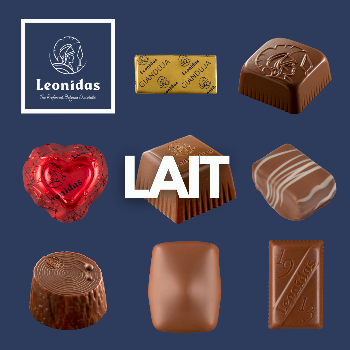 Ballotin Chocolat au Lait - leonidas